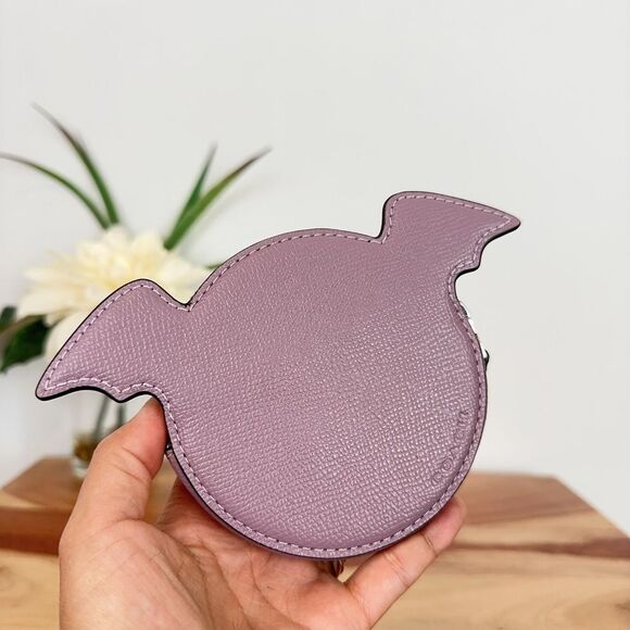 NWT Coach Coin Case With Halloween Bat‎ - Picture 4 of 6